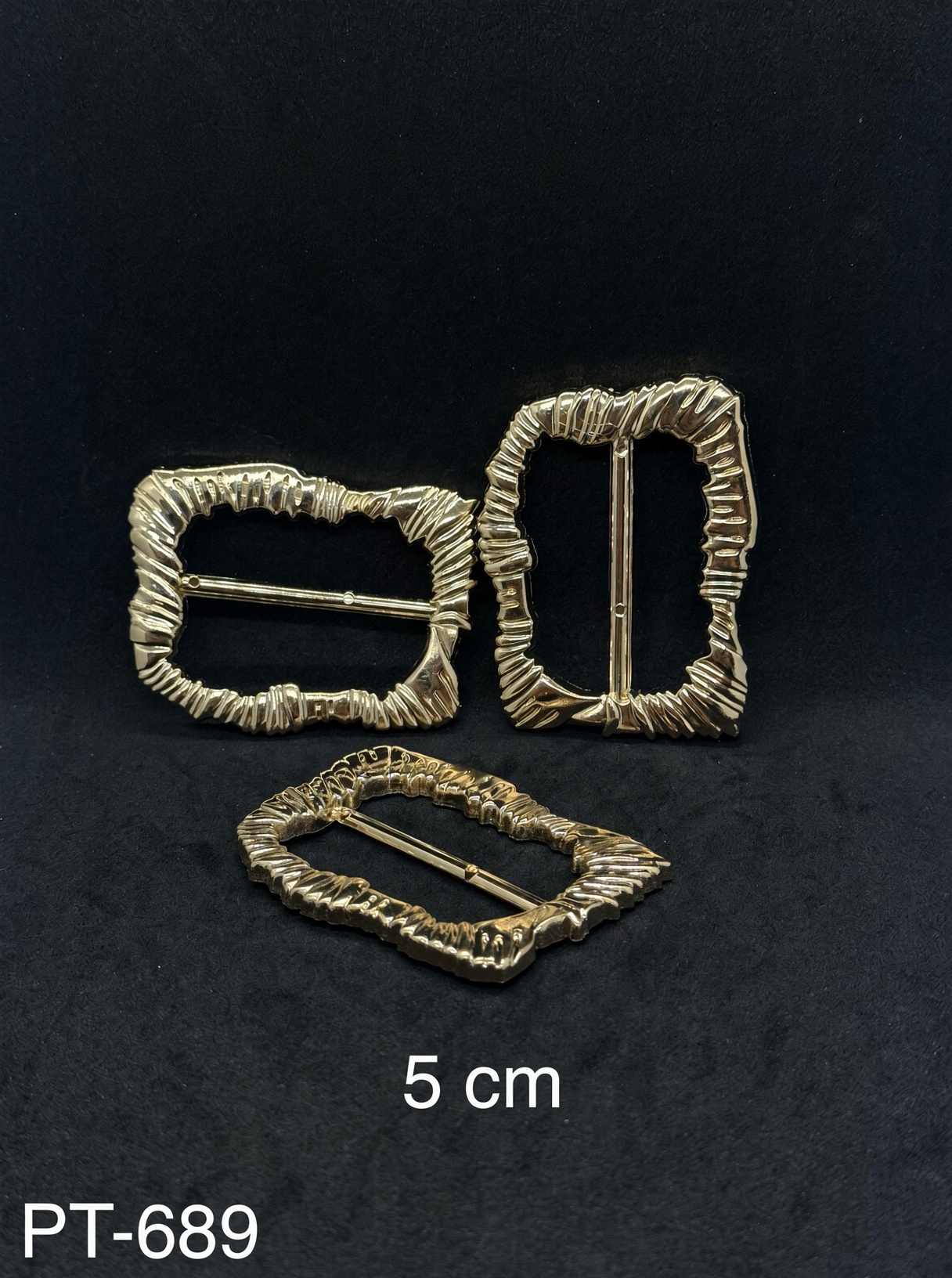 Metallized Asymmetric Buckle