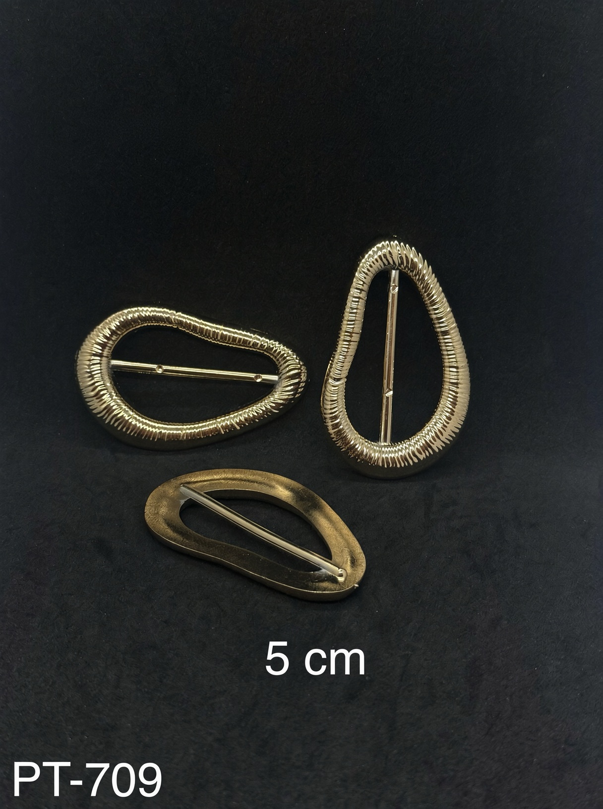 Metallized Asymmetric Buckle