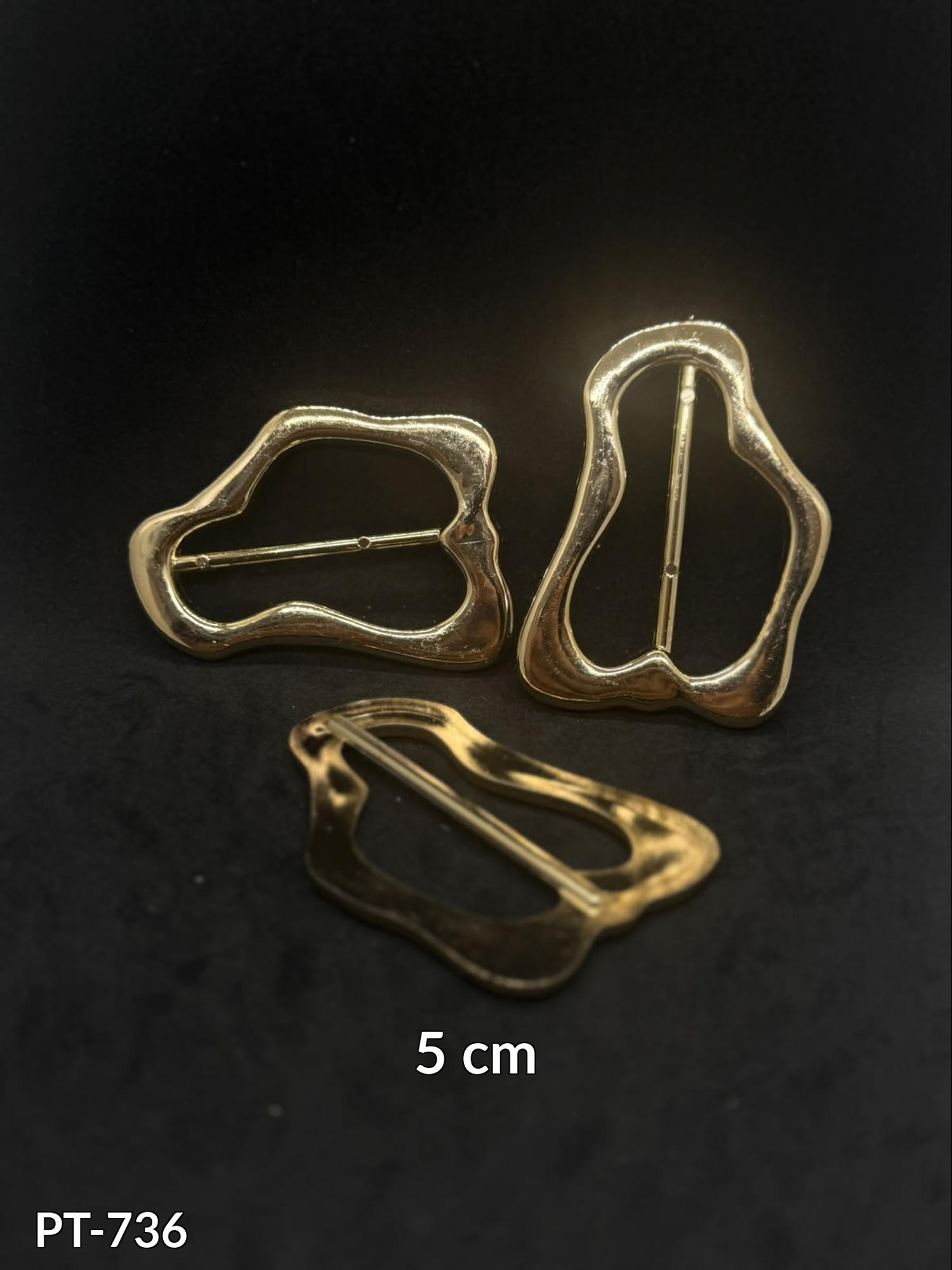 Metallized Asymmetric Buckle