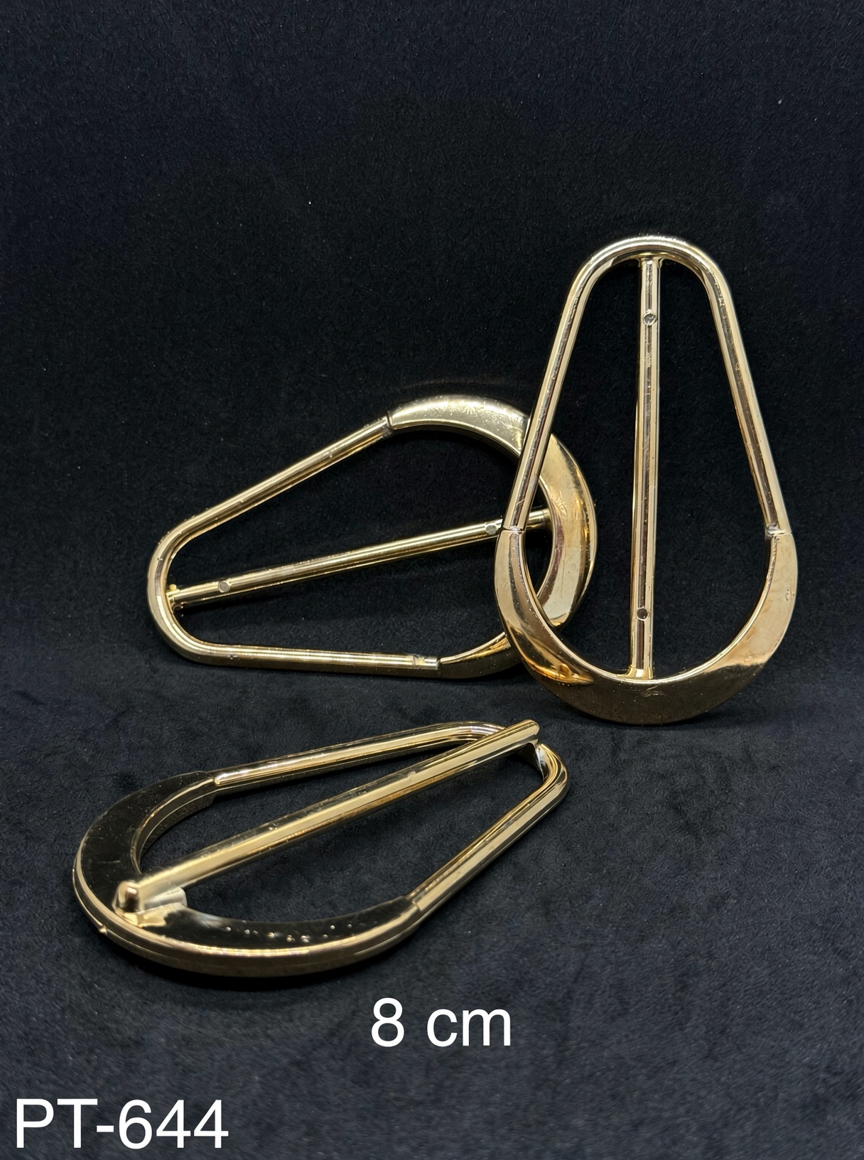 Metallized Asymmetric Buckle