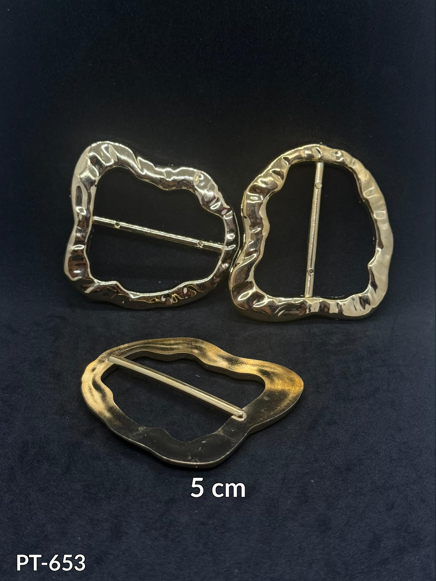 Metallized Asymmetric Buckle