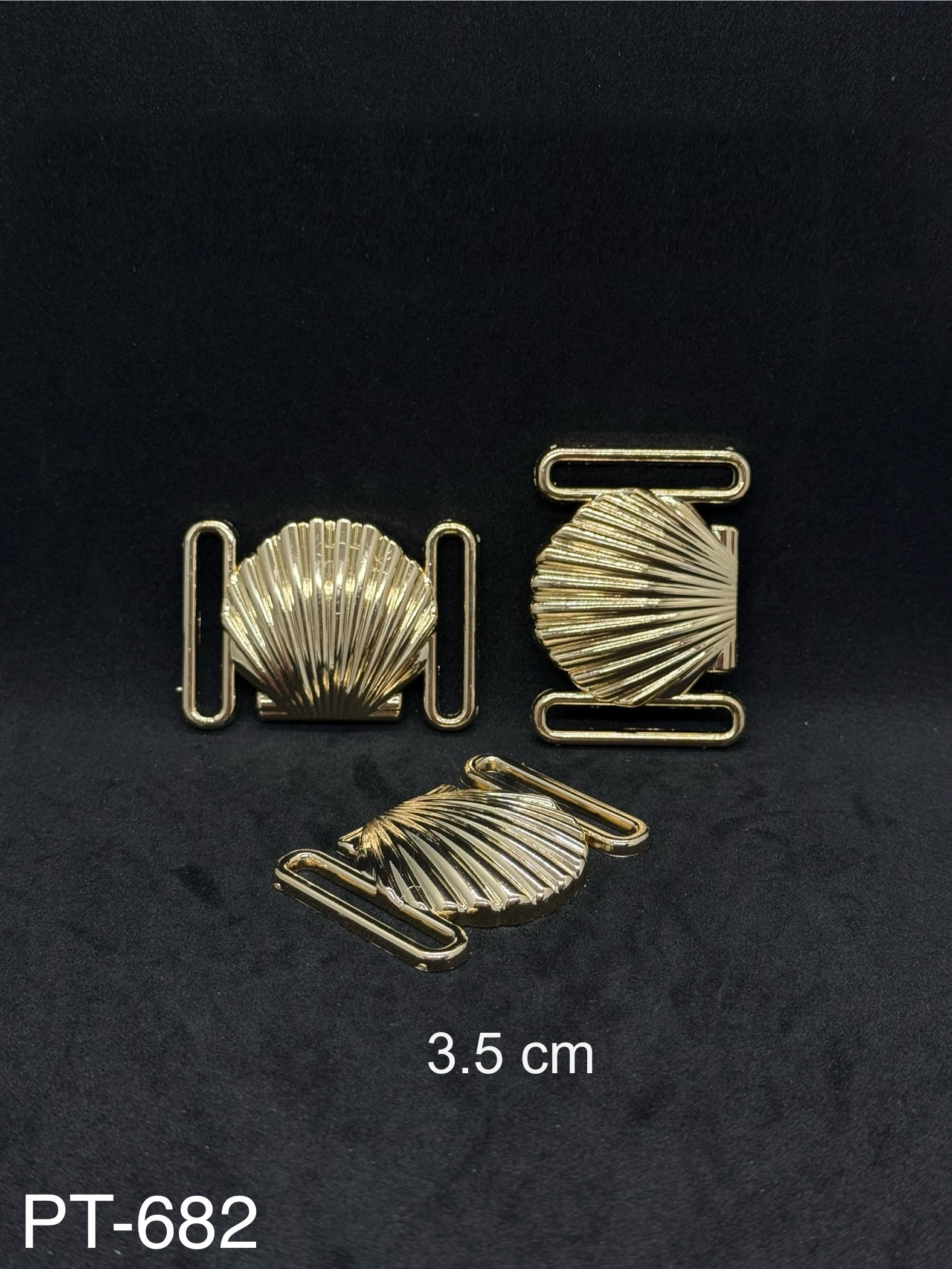 Metalize 3.5 cm Kulplu Aksesuar