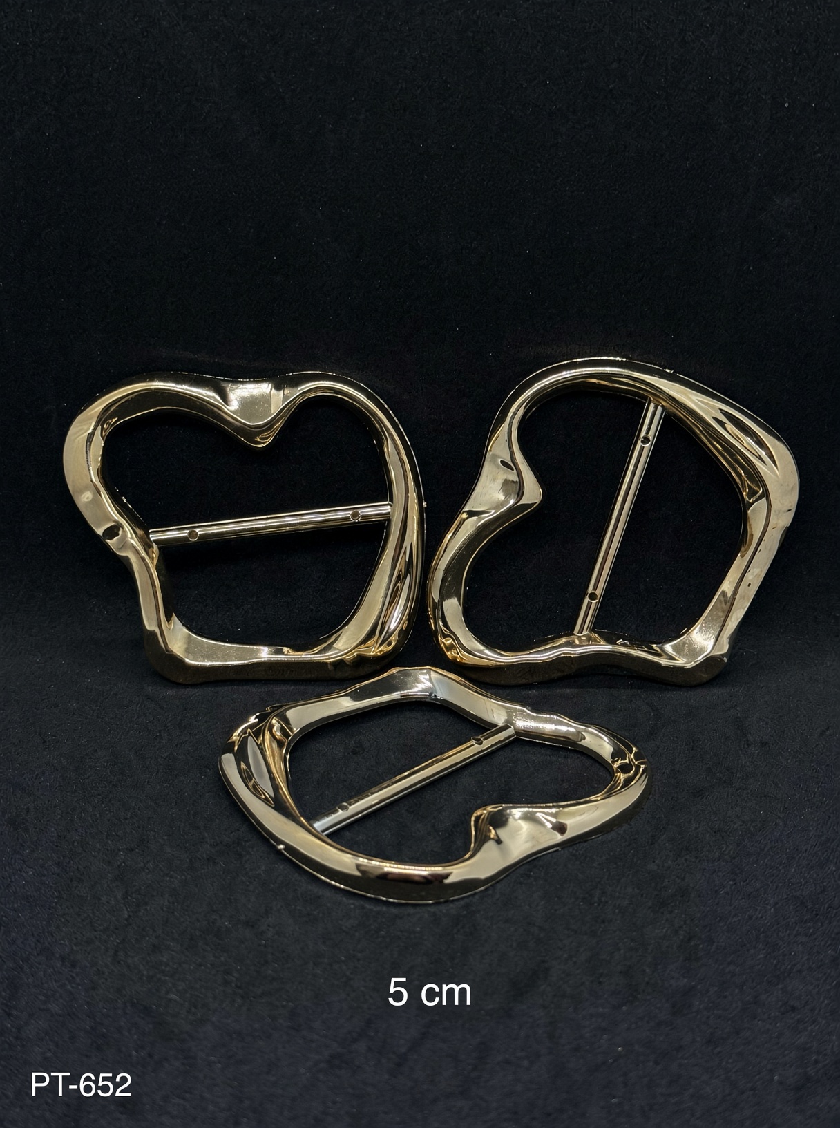 Metallized Asymmetric Buckle