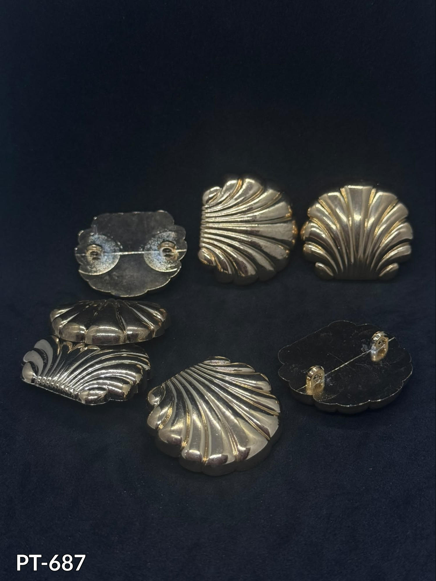 Single and Double Shank Metal-Look Accessories