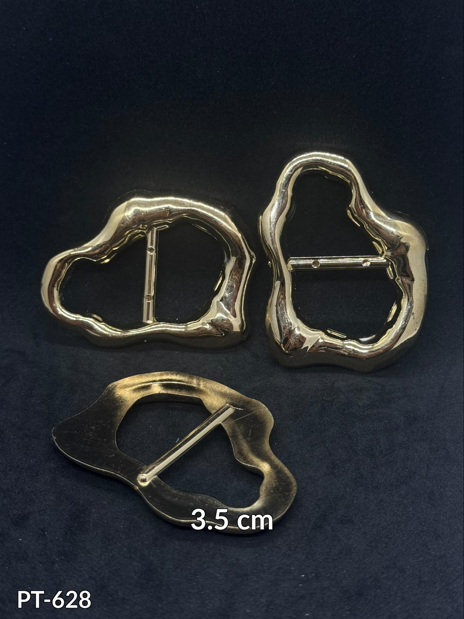 Metallized Asymmetric Buckle