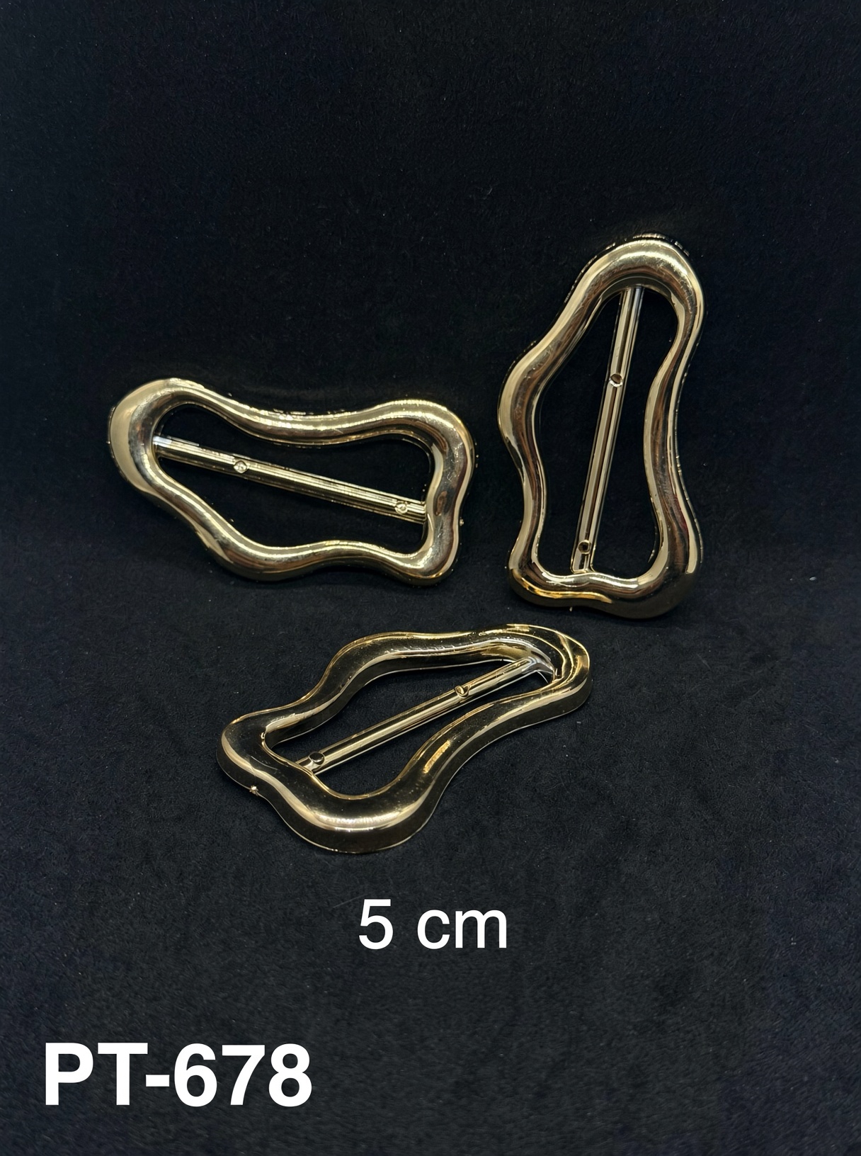 Metallized Asymmetric Buckle