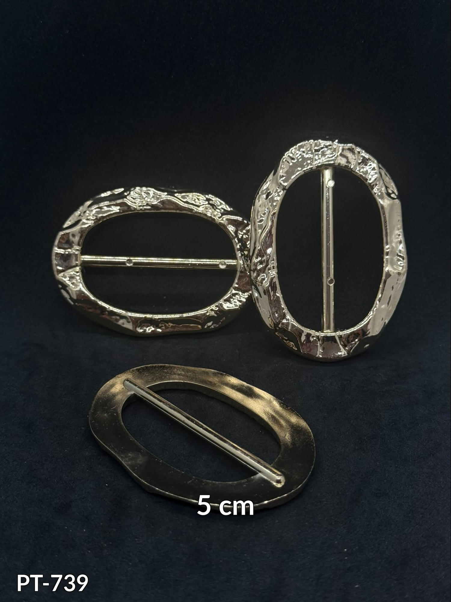 Metallized Asymmetric Buckle
