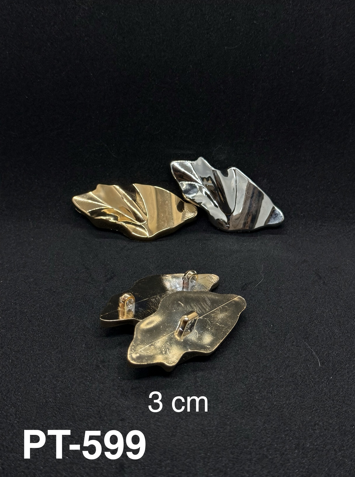 Single and Double Shank Metal-Look Accessories